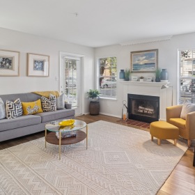 Gorgeous natural light in your living space Open space living area with natural lighting